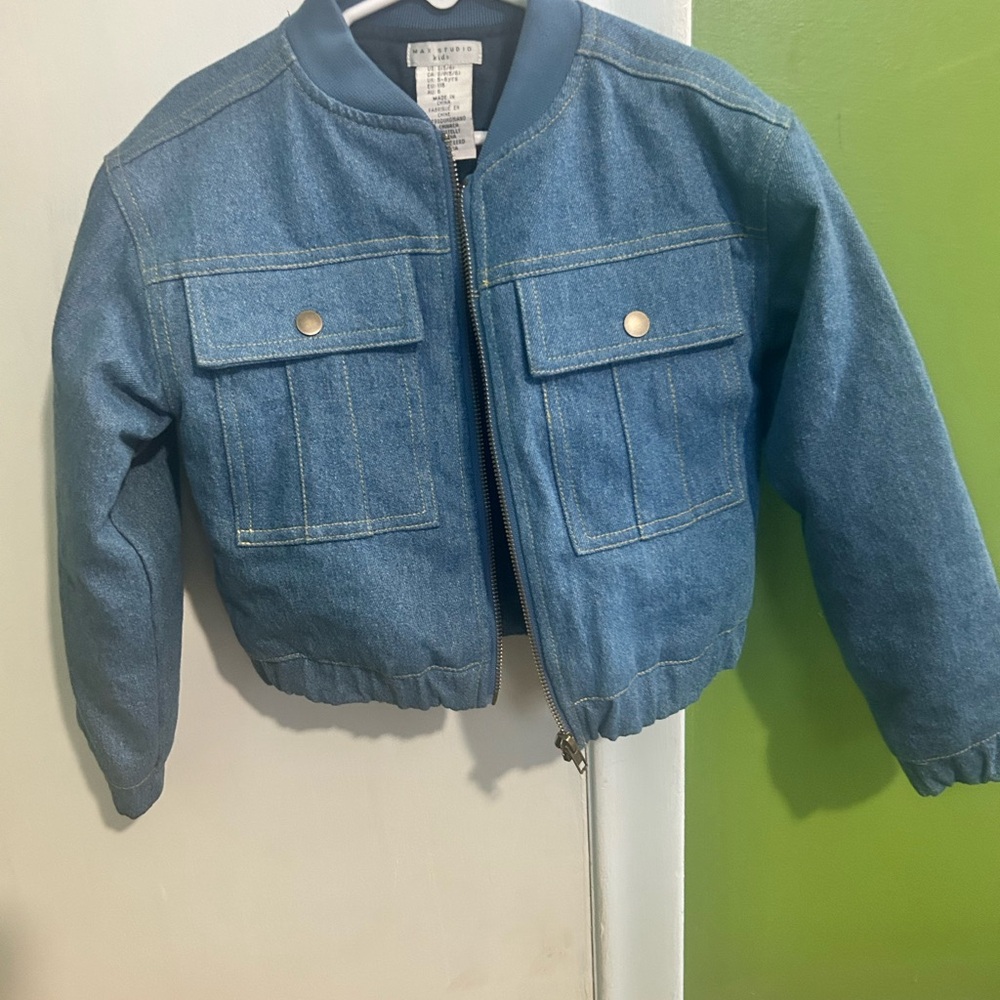 Kids Blue Denim Jacket